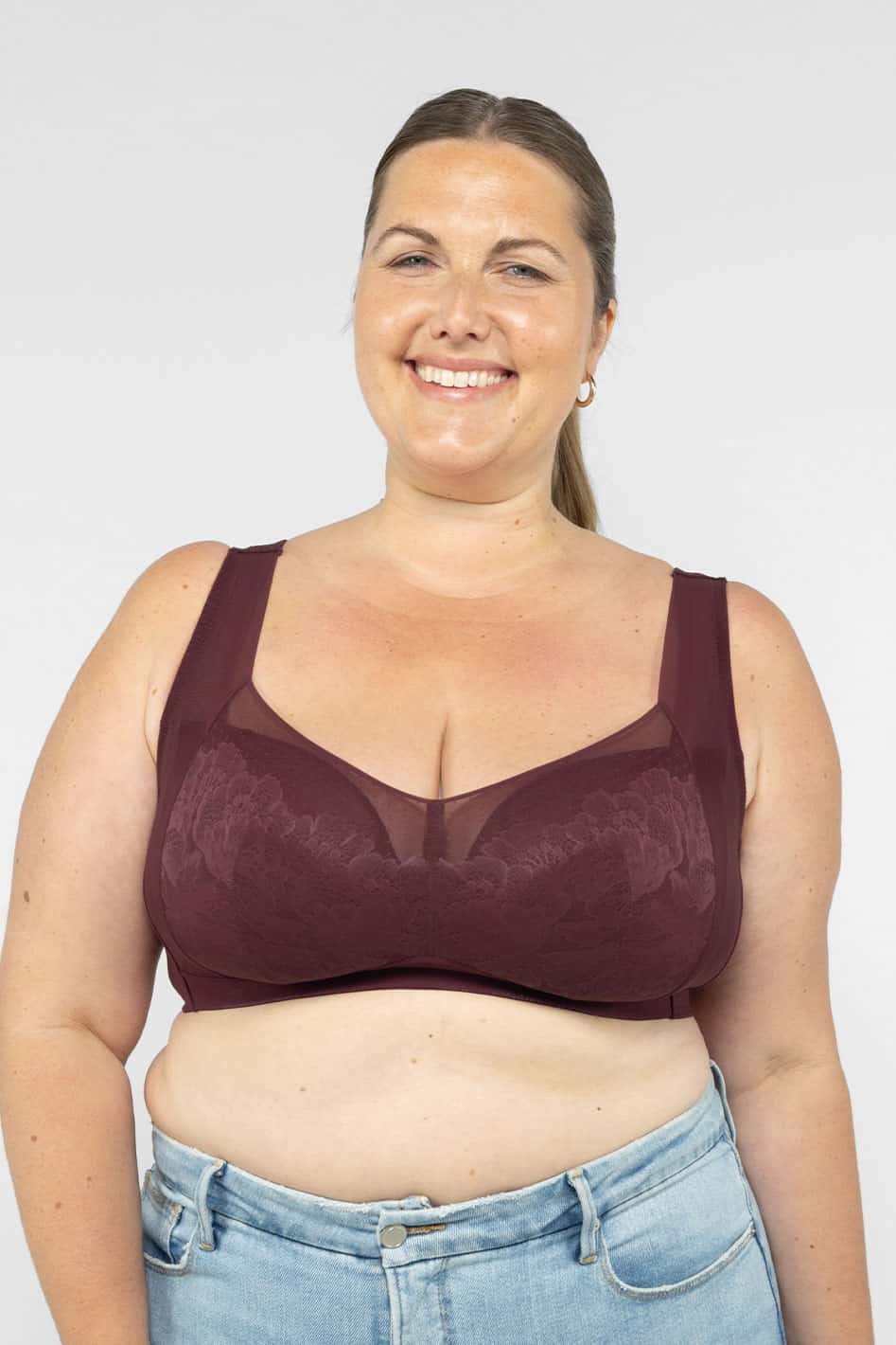 Hugger Wireless Full Coverage Soft Cup Bra, C-DDD Cup - Understance