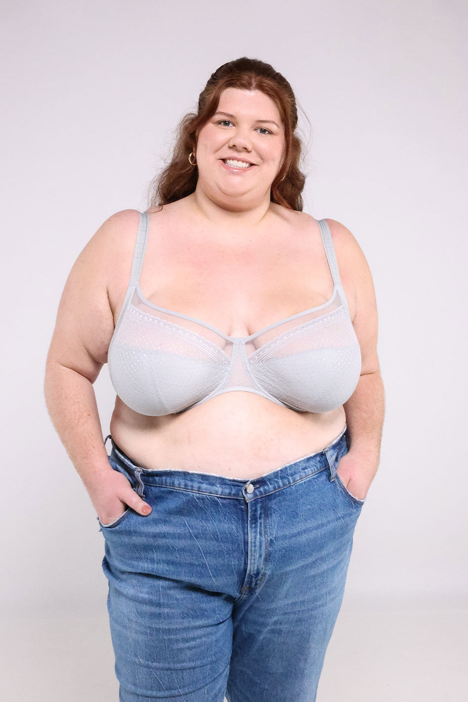 Understance Salma FlexWire Full Coverage Lace Bra, D-J Cup on Marmalade