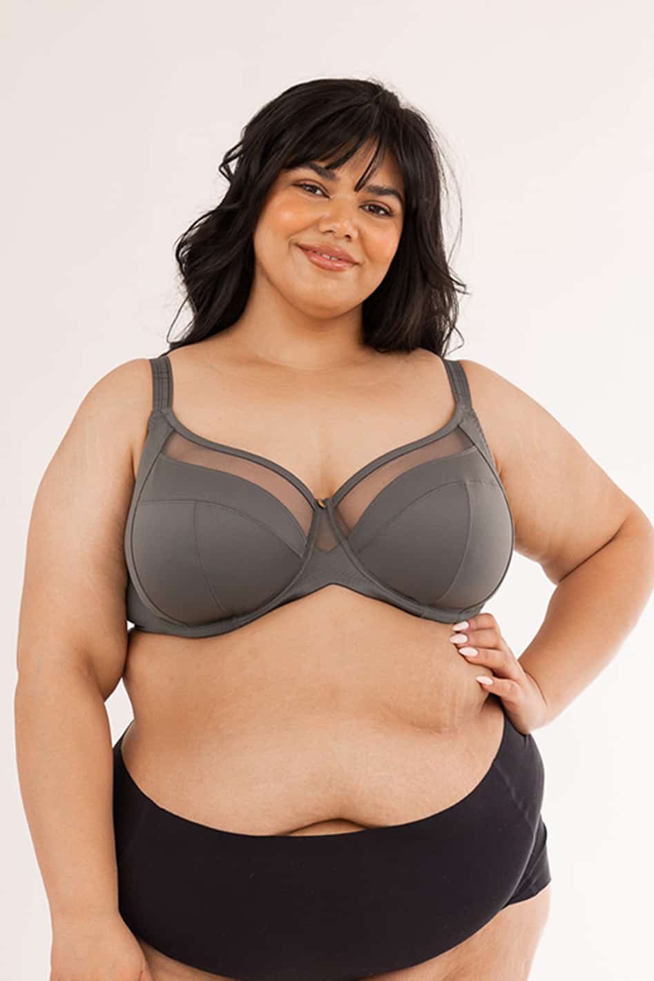 Softrhyme 1/2 cup 38c-48c plus size demi soutiens para mulher tubo de alças  conversíveis