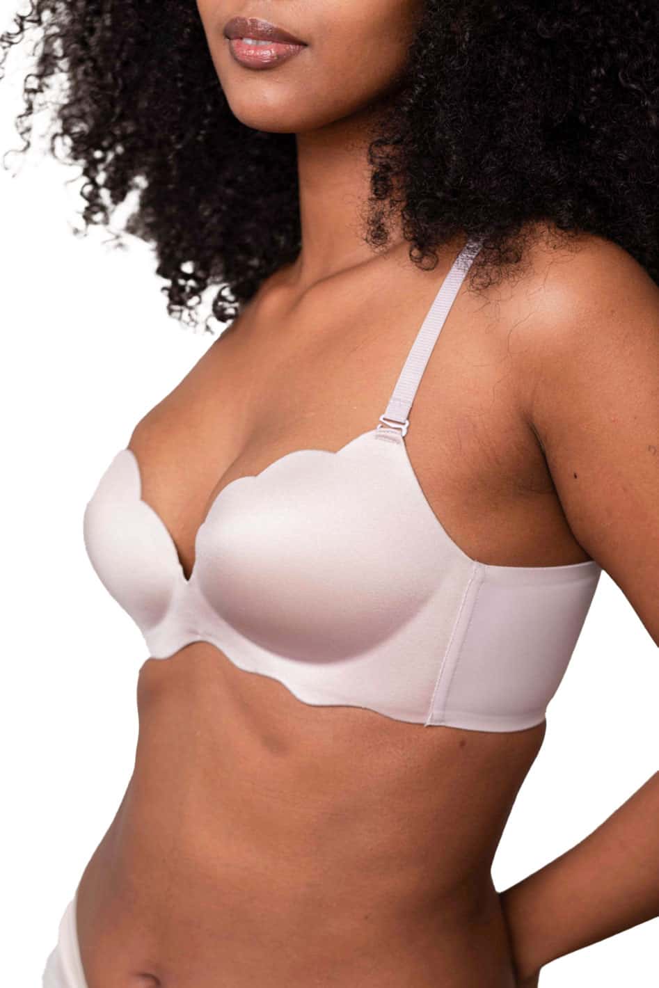 AIRY Cool Sweetheart Push-Up Tube Bra(Large Size) - AIR SPACE