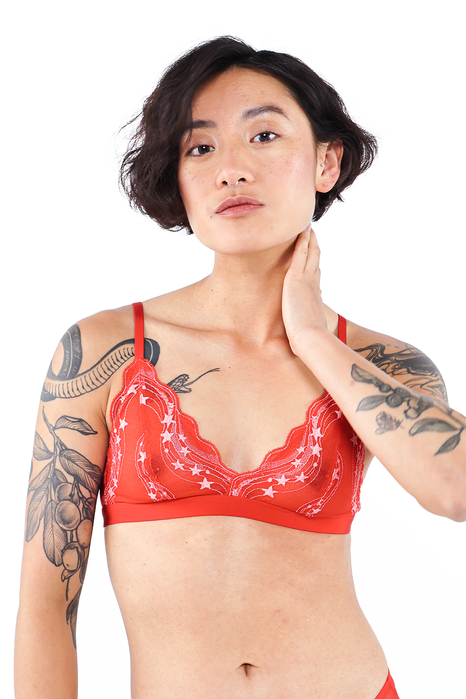 Gigi Lace Triangle Bralette, A-C Cup - Understance