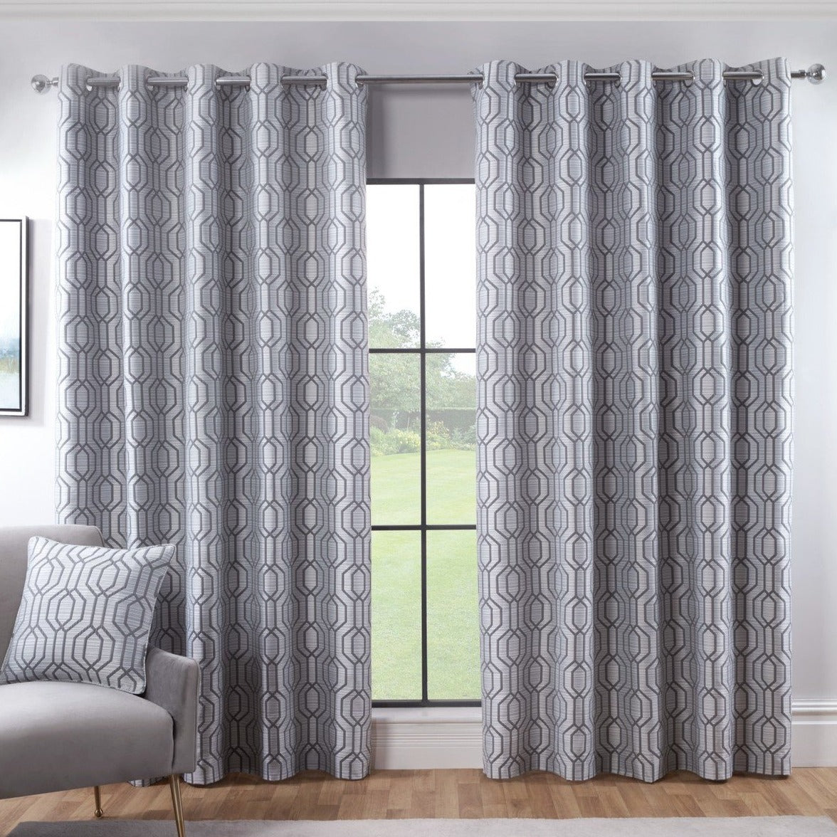 Ready-Made Eyelet Blackout Curtains