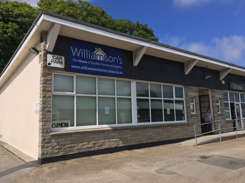Store Front Williamsons Factory Shop