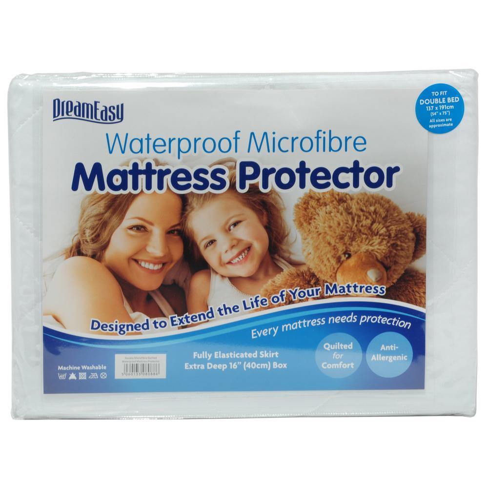 DreamEasy Waterproof Quilted Mattress Protector | Williamsons Factory ...