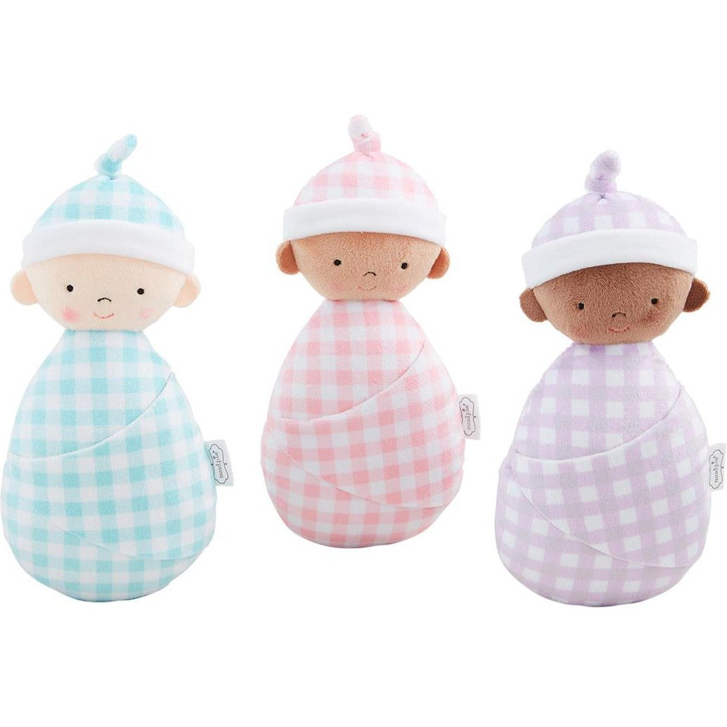 Mud Pie Kids Gifts Baby Doll And Stroller Plush Set - Digs N Gifts