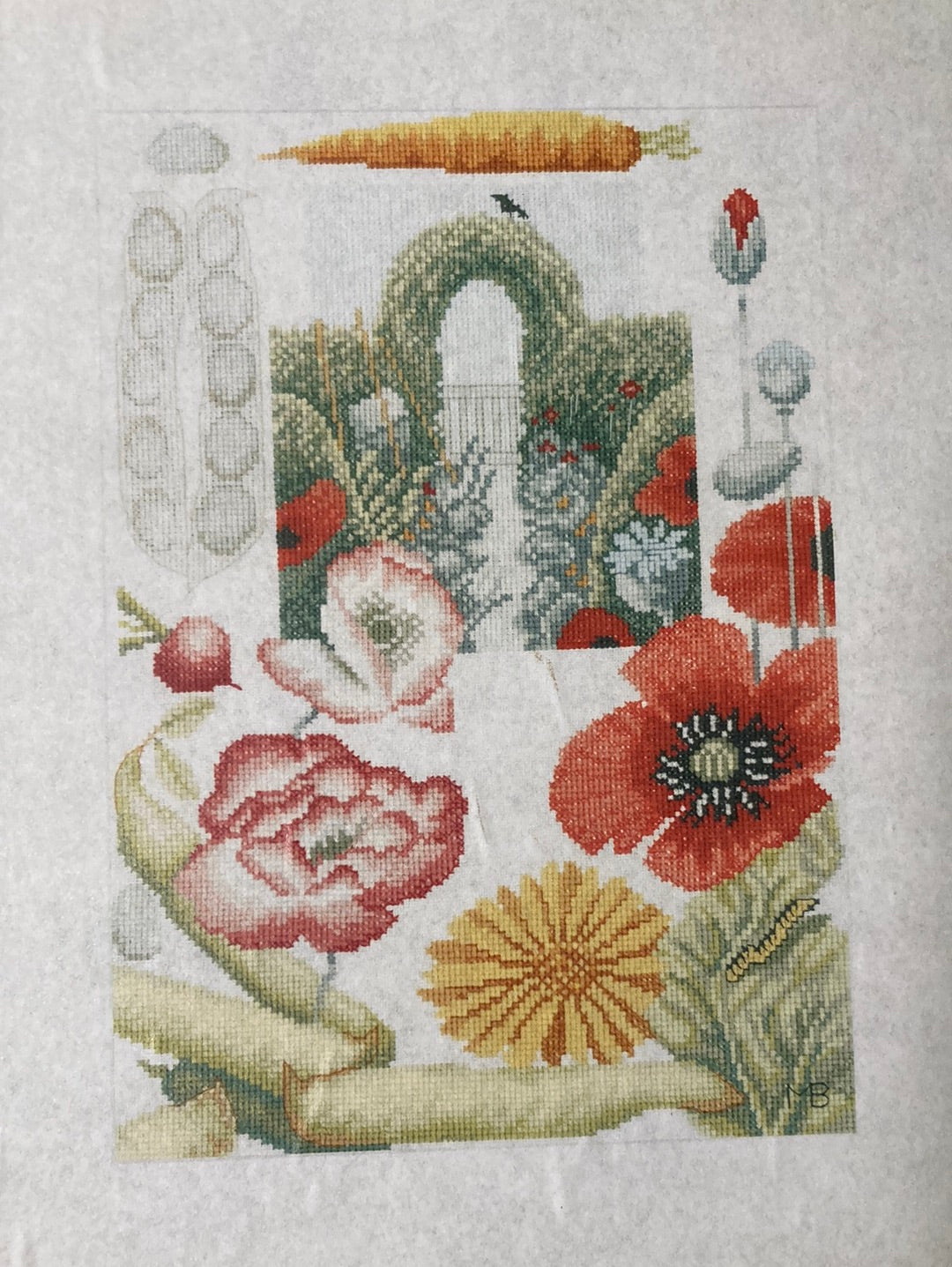 Lanarte (Marjolein Bastin) Cross Stitch Collection - Wild Roses