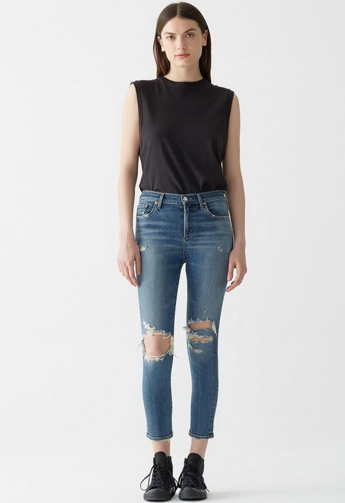 agolde sophie high rise skinny jeans