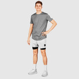 SAYSKY 2 In 1 Shorts SHORTS WHITE