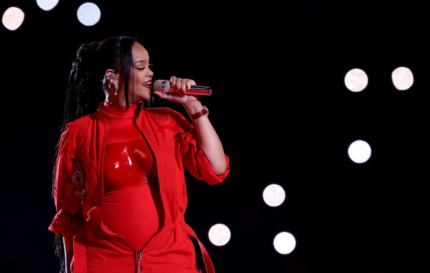 Rihanna's Super Bowl halftime show is breaking the internet