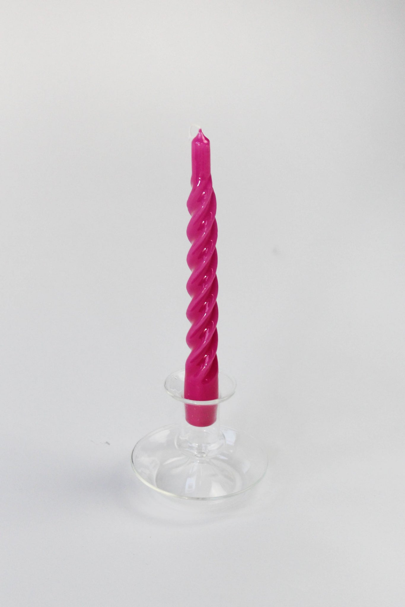 Pink Acrylic Twirl Reusable Straw