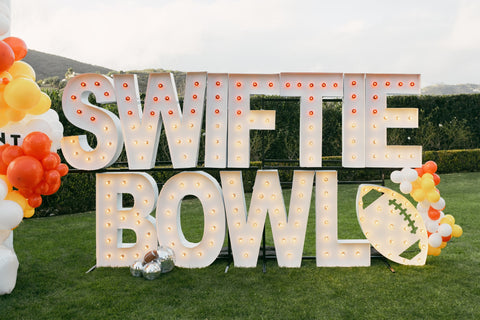 Swiftie Bowl Marquee Letters