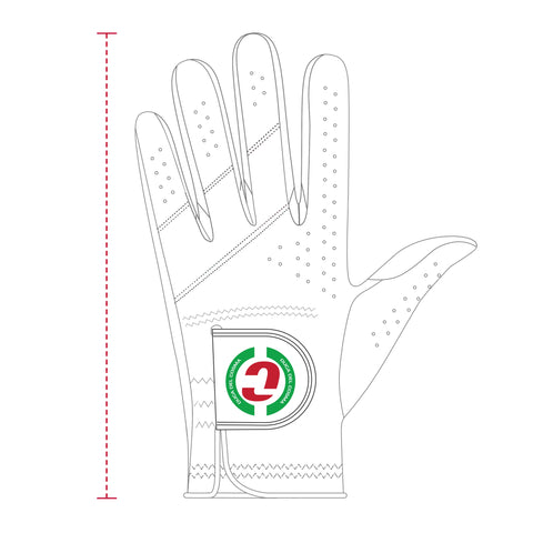 Size Chart Women's Golf Gloves