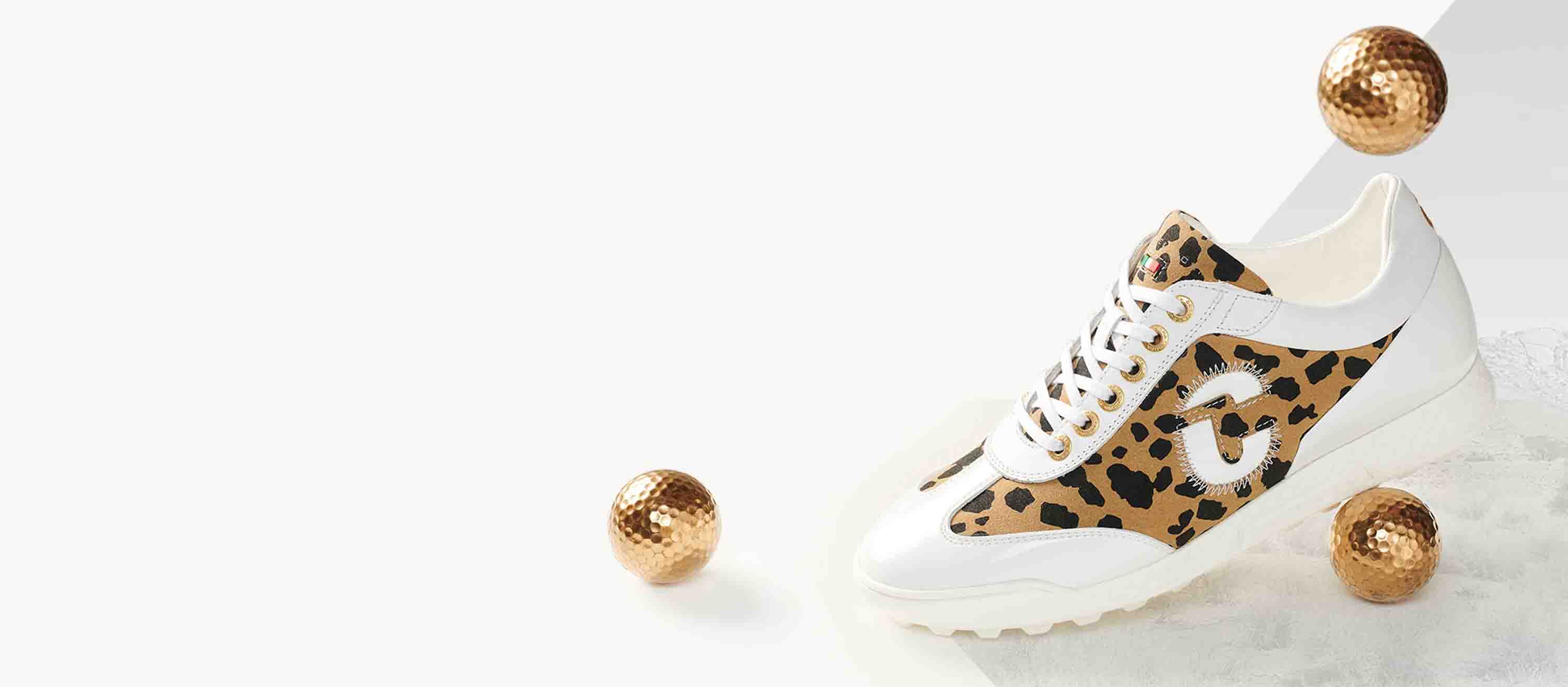 Duca del Cosma Women’s King Cheetah Lente Golf Shoe 2022.