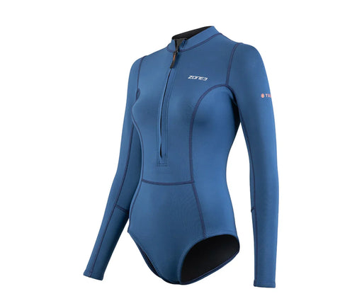 Zone 3 Yulex Women's Long Sleeve Swimsuit Eco Natural Rubber for Wild Swimming