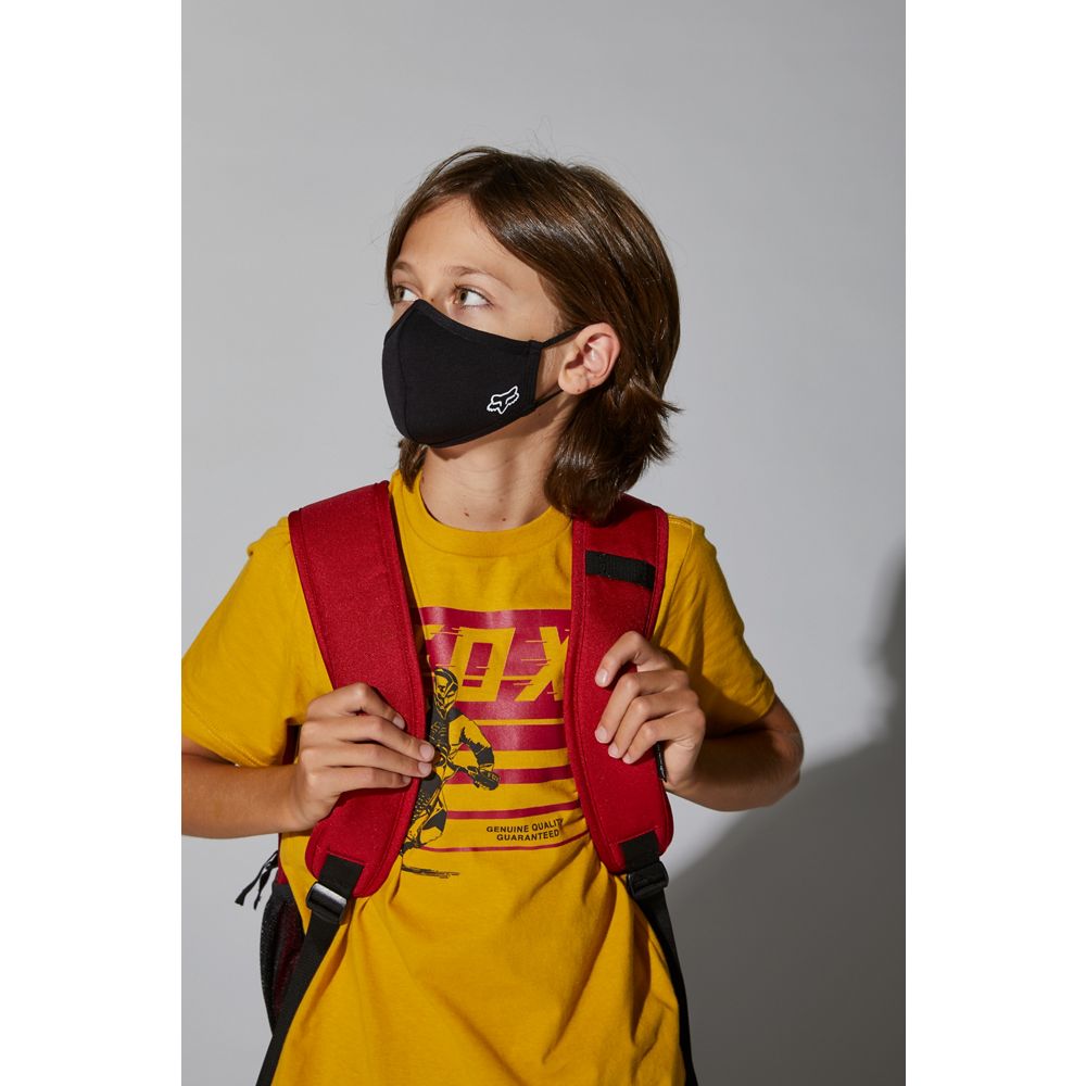 FOX YOUTH FACE MASK- Blk
