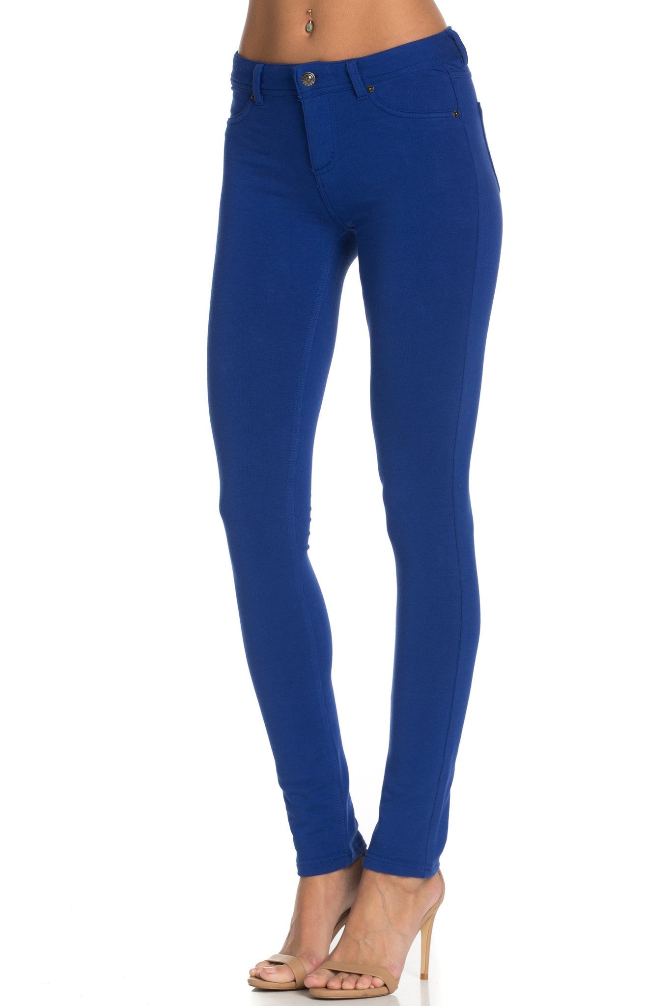 royal blue skinny pants