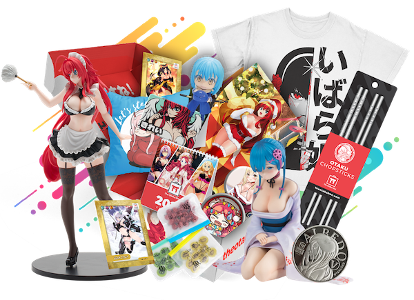 Anime box with scale figures, voting, and ecchi! – The Otaku Box