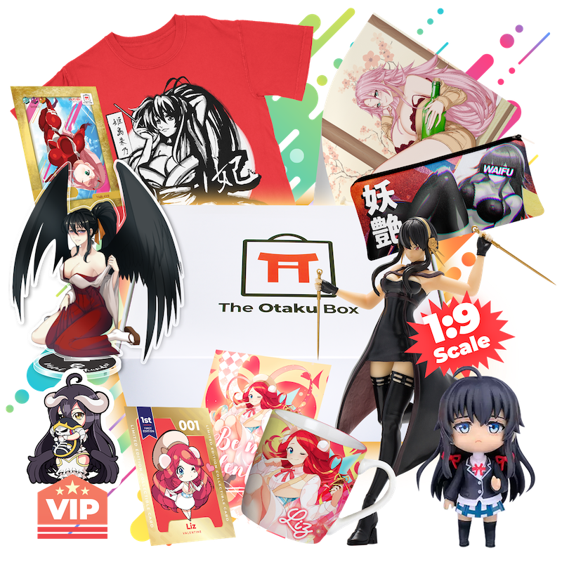 Anime box with scale figures, voting, and ecchi! – The Otaku Box