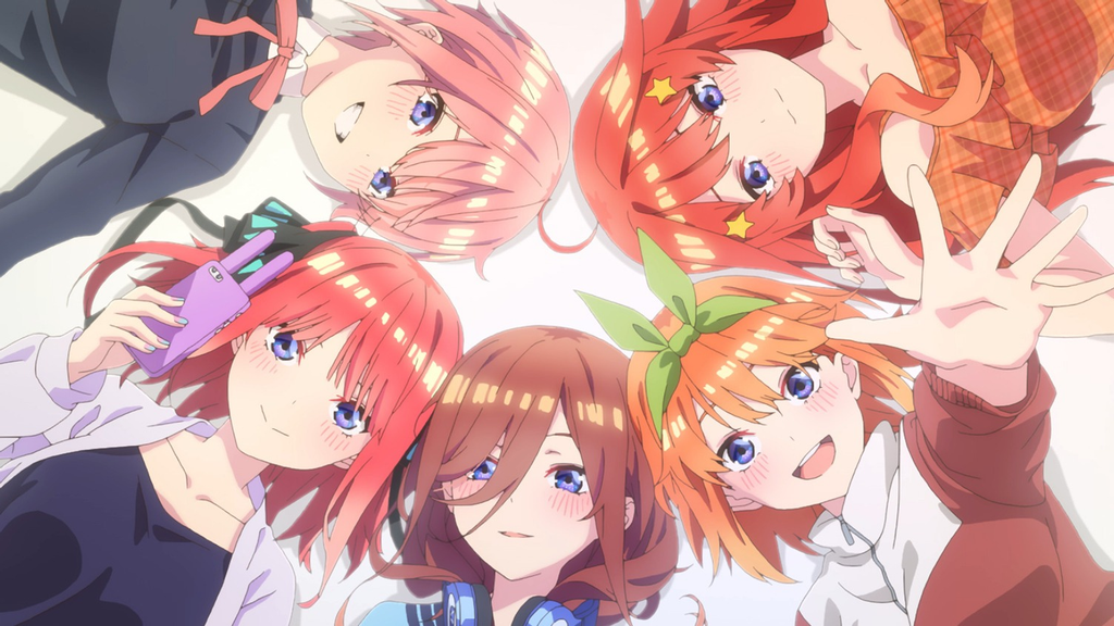 The quintuplets that all love Futaro