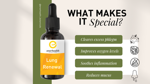 Lung Renewal Herbal Tincture what makes it special 