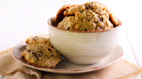 Gluten free, Vegan, Low Glycemic Chocolate Chip Cookies