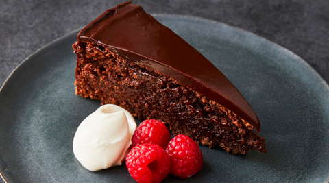 Vegan Chocolate Torte with Cocoa Powder