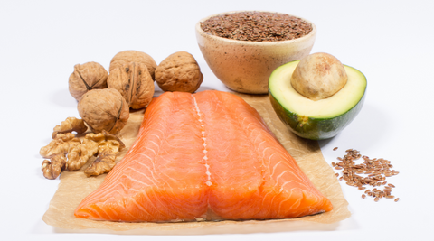 Omega 6 fatty acid foods like fish and avacado to relive Holiday Stress during Holiday season
