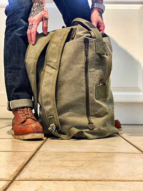 travis duffle travel backpack review