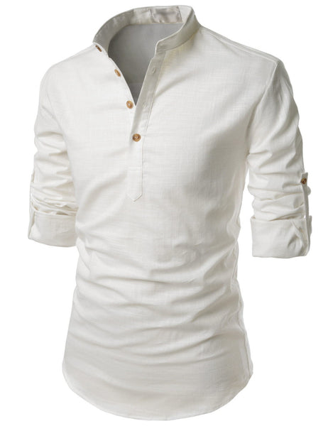 Bali Roll-up Linen Shirt – Louie Supply Co.