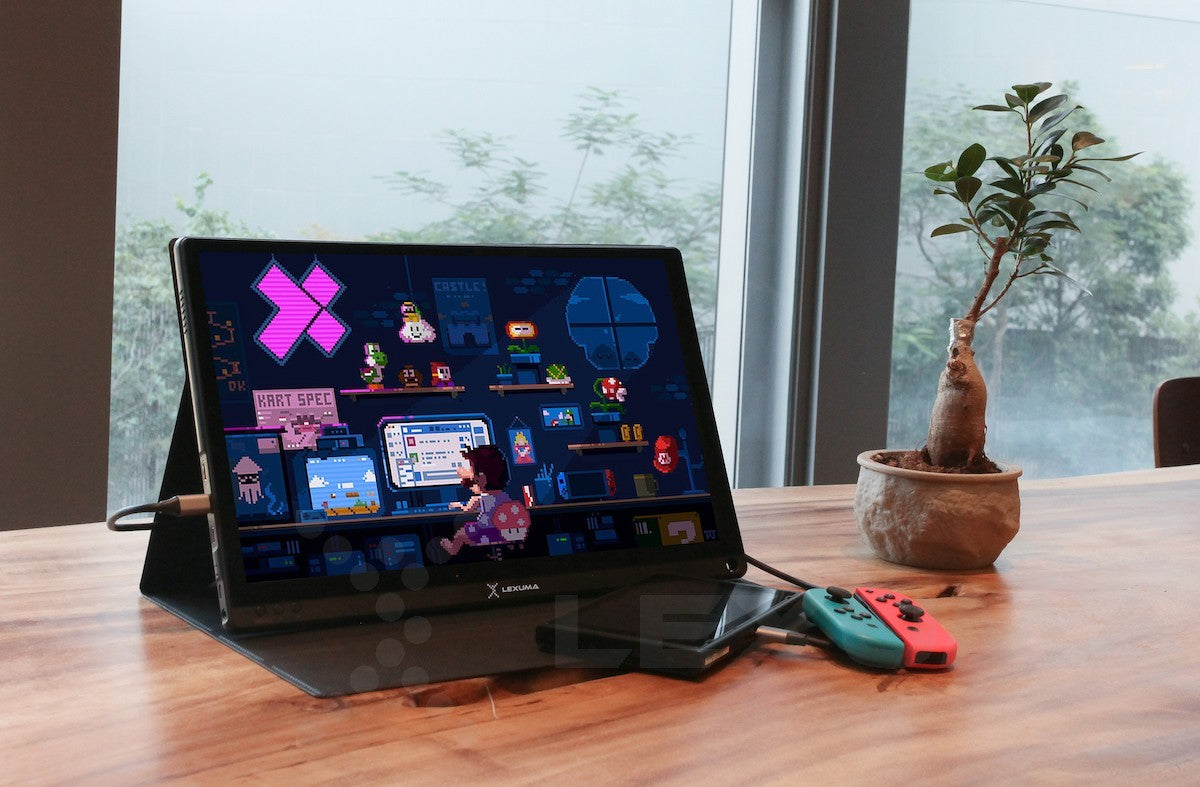 15.6 -inch HD 1080P touch screen XSCREEN DUO has an 8000mAh built -in battery, which is enough to cope with your daily use. Support multiple connection methods, whether it is Type-C, HDMI cable connection or even wireless connection