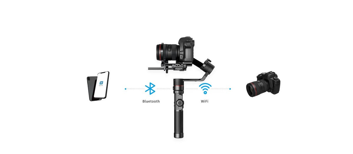 FeiyuTech-AK4000-DSLR-Camera-Handheld-Stabilizer-Gimbal-Payload-4KG-content-WiFi-Bluetooth-dual-module-connection