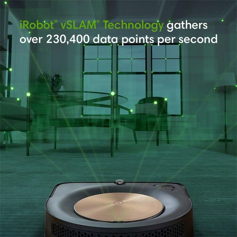 iRobot® Roomba® s9+ Self-Emptying Robot Vacuum - Guided by serious smarts