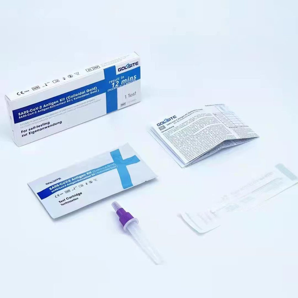 GoldSite-SARS-COV-2 Antigen Kit Self Testing-Package