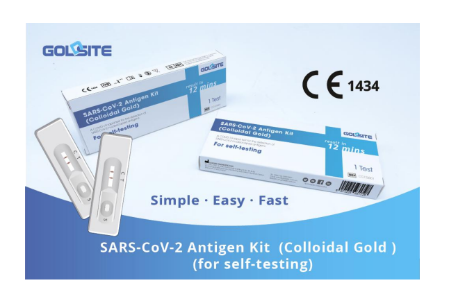 GOLDSITE SARS-CoV-2 Antugen Kit Self Testing Product