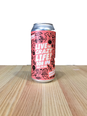 Live the Crazy Life - Cervesa Espiga  Sudden Death Brewing Co.   - Bodega del Sol