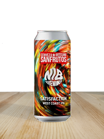 SATISFACTION - Cerveza SanFrutos  NIB Brewing   - Bodega del Sol