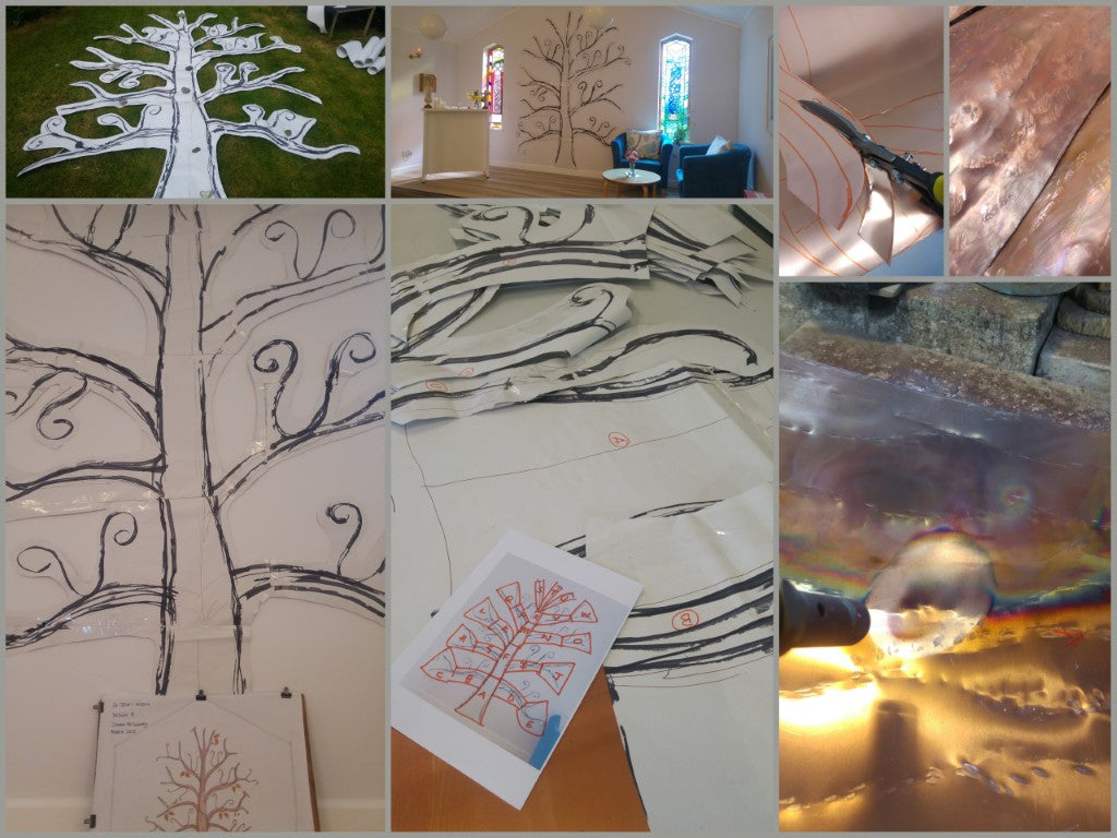 Design ideas for St Julias hospice for a Memory Tree by Sharon McSwiney