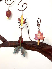 Leaves on the memory tree at St Julia's Hospice by Sharon McSwiney