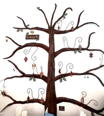 Memory tree with leaves by Sharon McSwiney at St Julia's Hospice