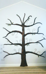 Metalwork memory tree handmade by Sharon McSwiney at St Julia's Hospice in Hayle, Cornwall