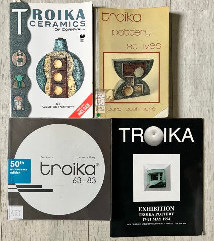 Image of publications on Troika pottery