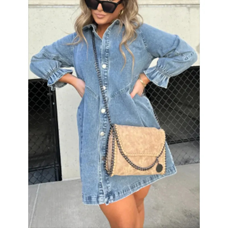 Shirt Denim Dress