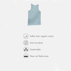 Fresco 100% BCI Cotton Vest Features