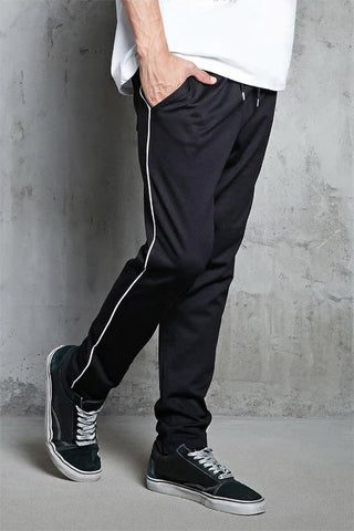 Stylish Design All Day Comfortable Fabric And Durable Black Track Pants  For Men Age Group Adults at Best Price in Ambasamudram  Shalom Garments  Pvt Ltd