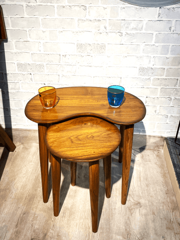 Round Furniture Table by The Walnut Studio - the best furniture store in Delhi