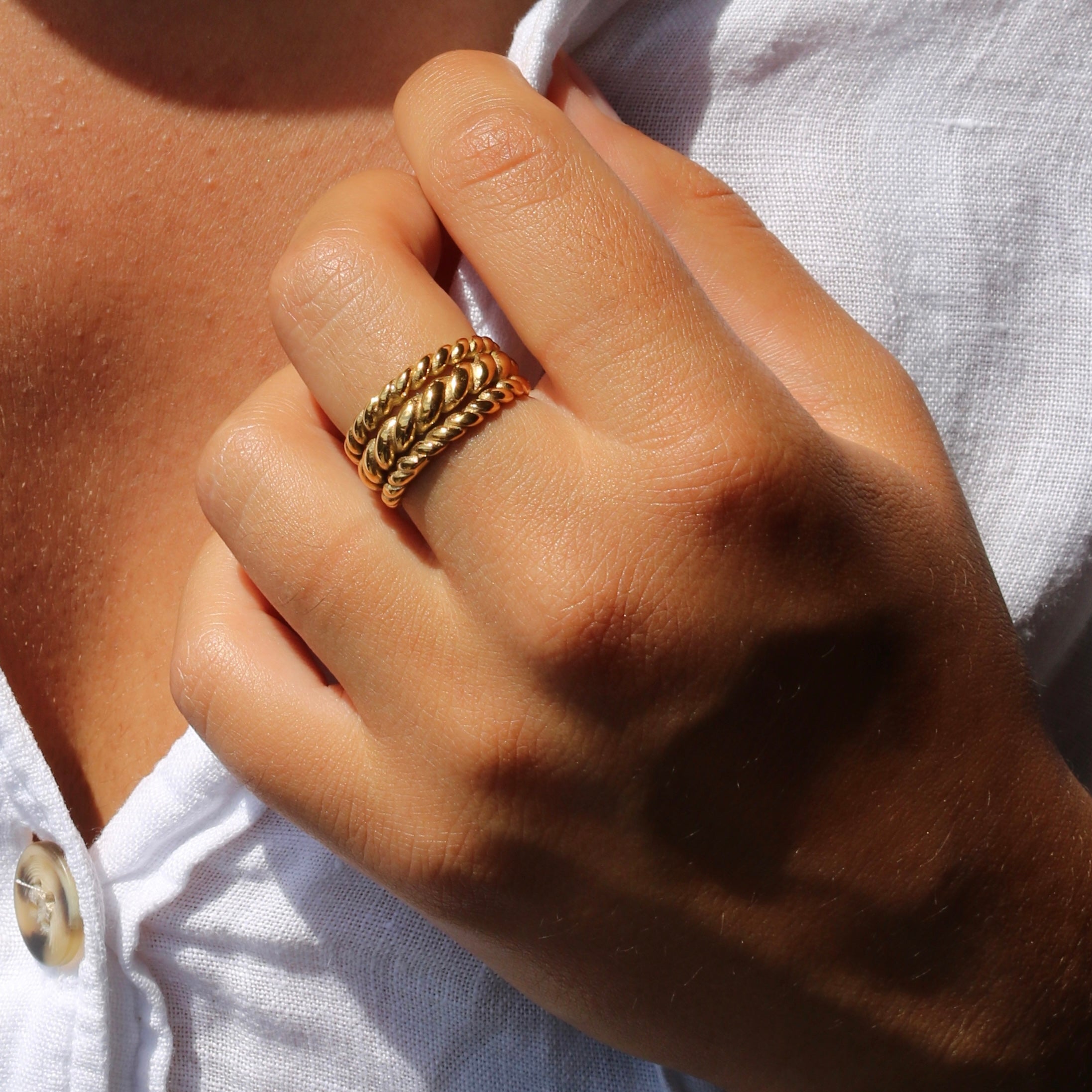 cartier braided ring