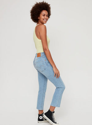 Levi's Mile high Cropped high-waisted flared jean SZ/ 27 – LBDConsignment