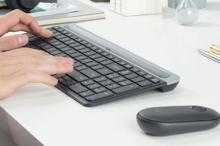 mini clavier et souris sans fil