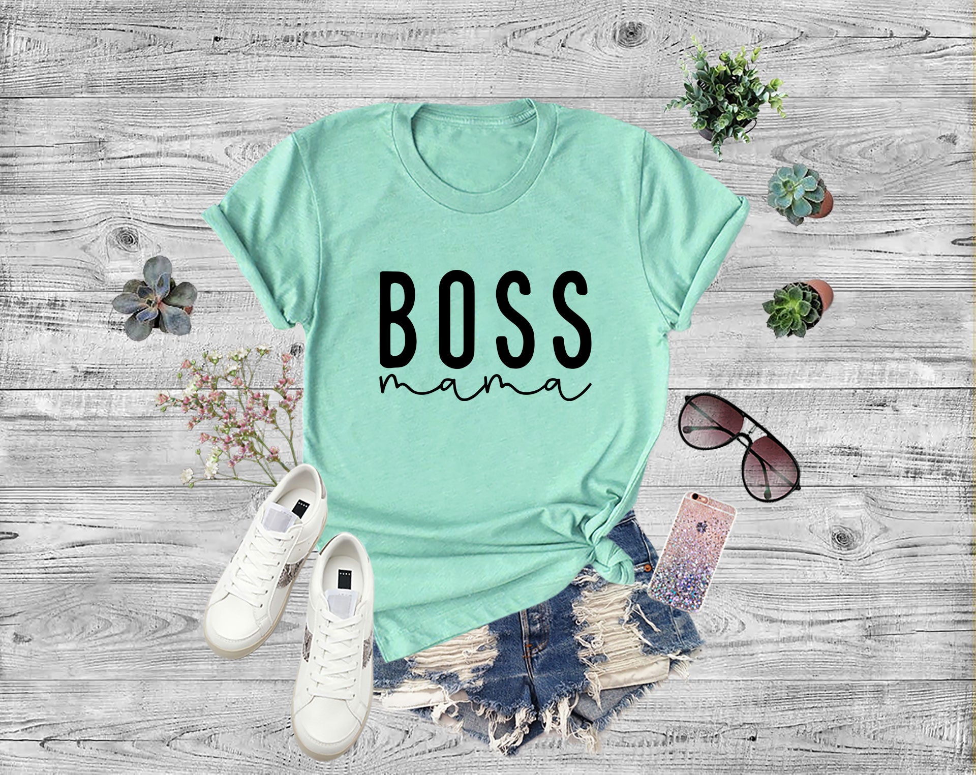 boss mama shirt