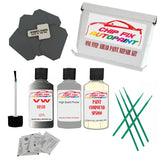 Vw Ivory Silver Code:(Ld7L) Car Touch Up Scratch pAINT dETAILING KITCOMPOUND POLISH
